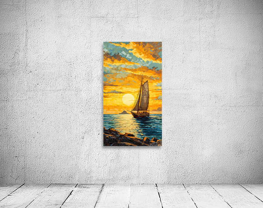 sunset calm Wall Preview