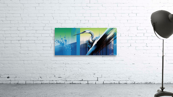 florida bird abstract Wall Preview