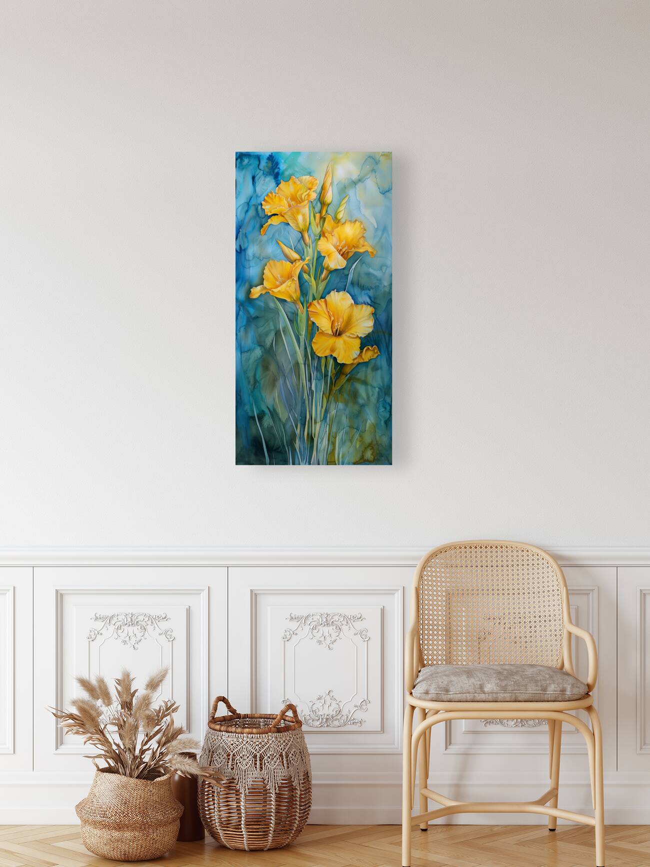 Yellow flowers 3 Reproduction