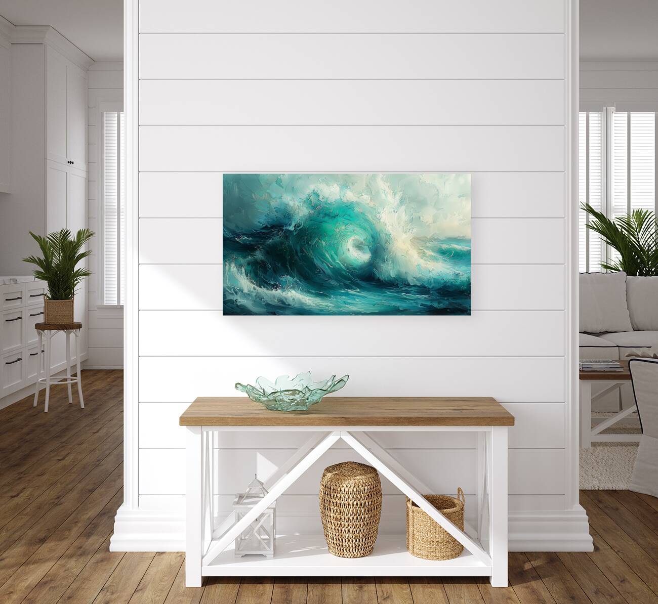 Big Wave art Reproduction