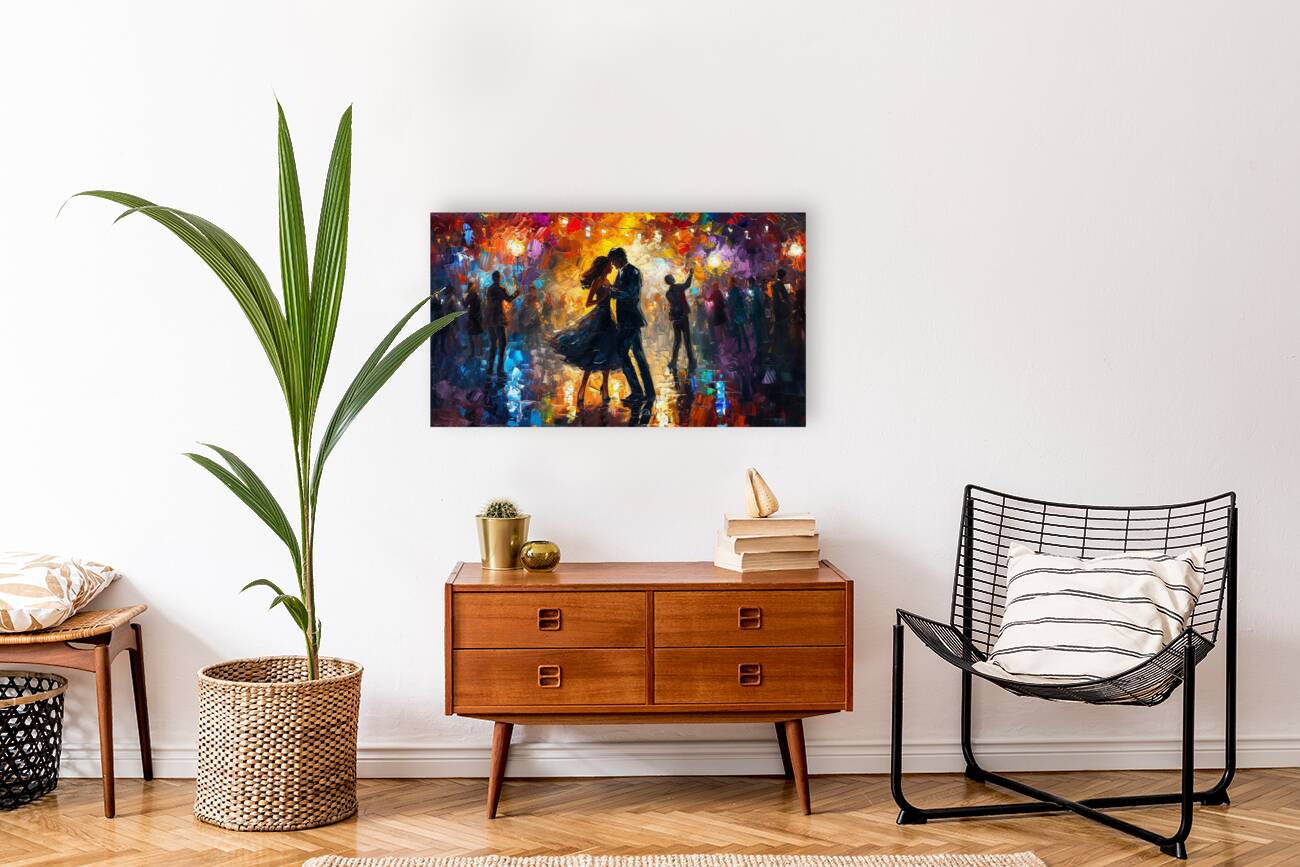 dance night lights Reproduction