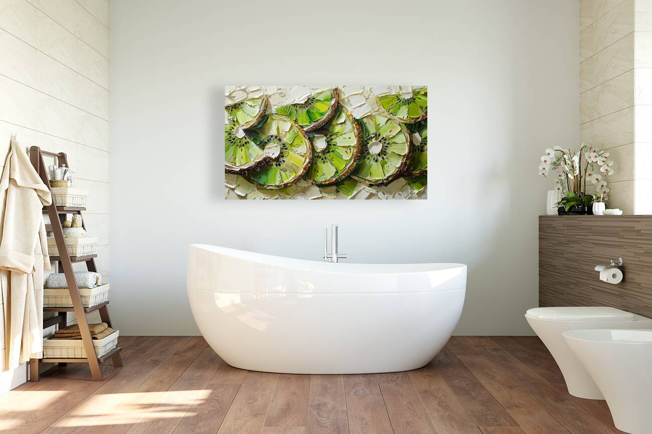 slices kiwi Reproduction