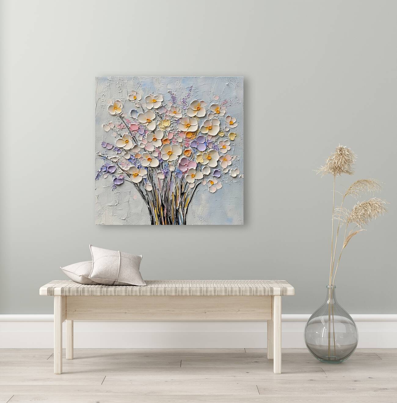 Bunch of flowers in Color Reproduction