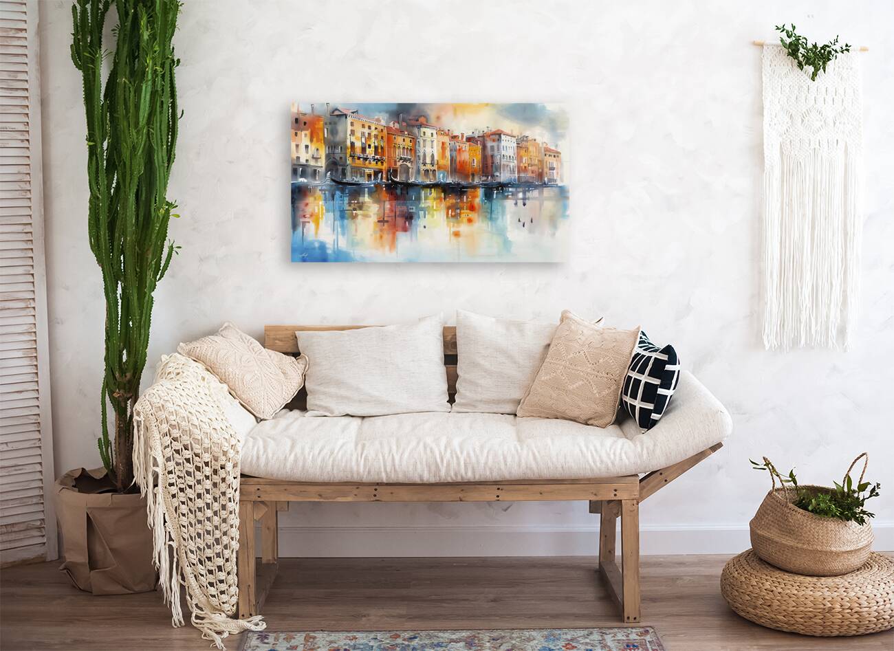 gondolas of venice Reproduction