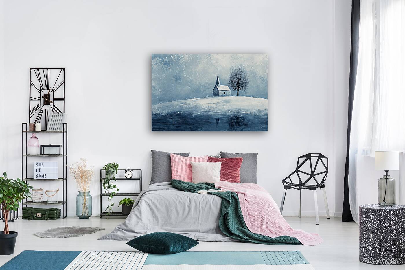 A DARK WINTER Reproduction