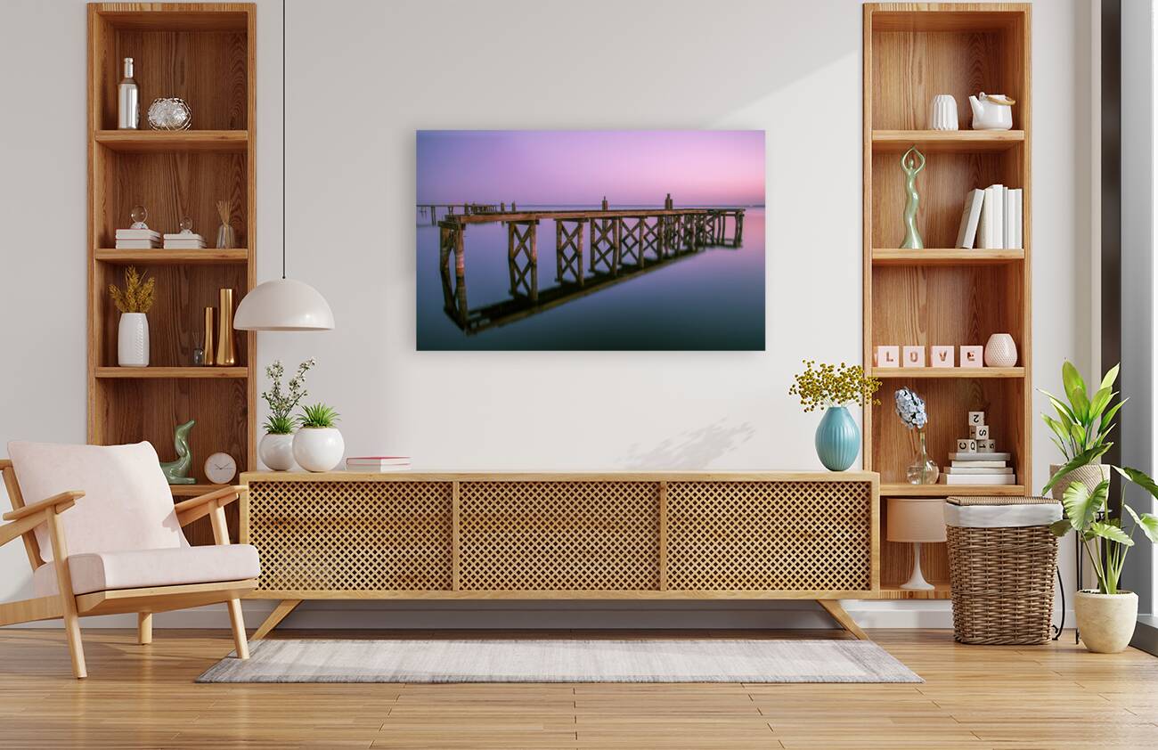 MORNING AT LAKE MONROE Reproduction