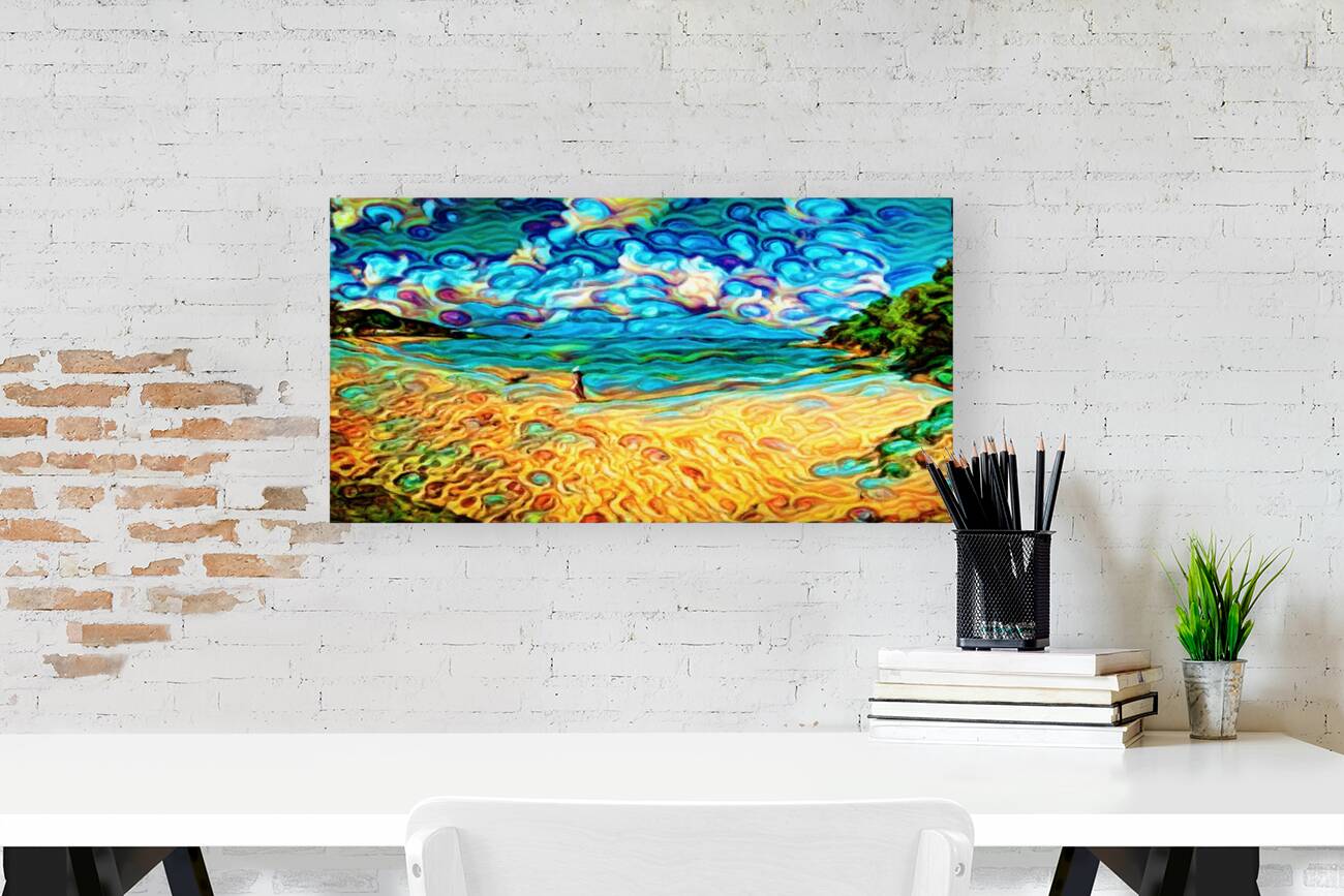 Women In The Beach Reproduction