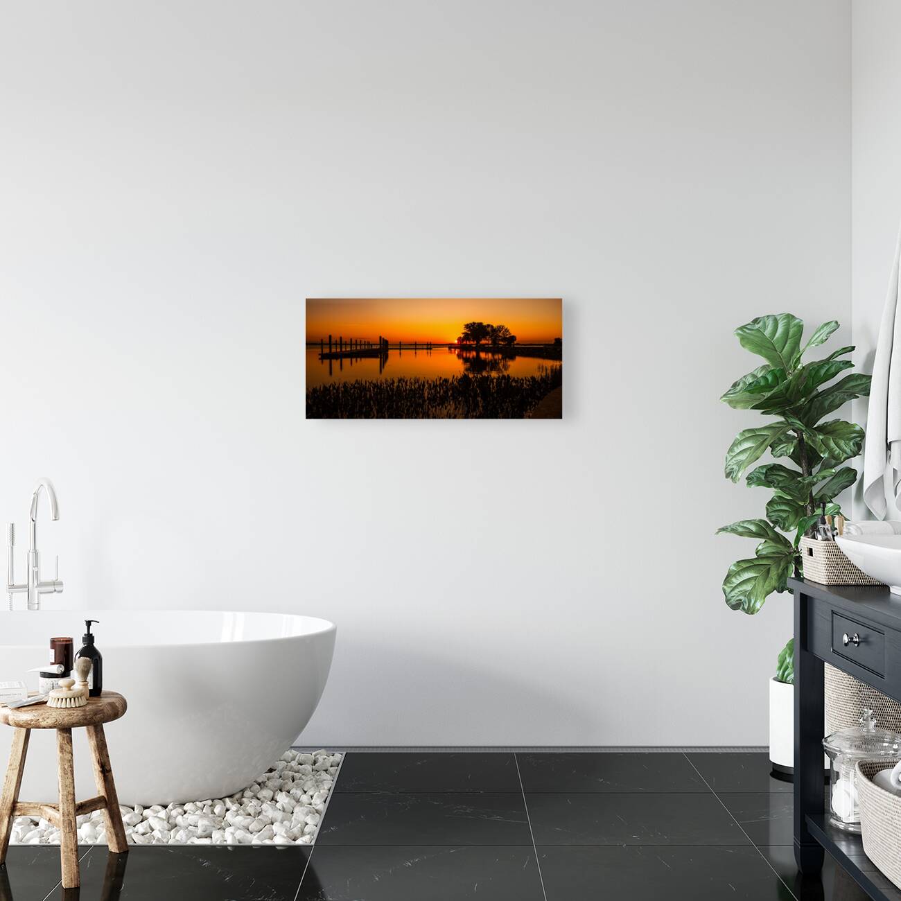 RED SUNSET Reproduction