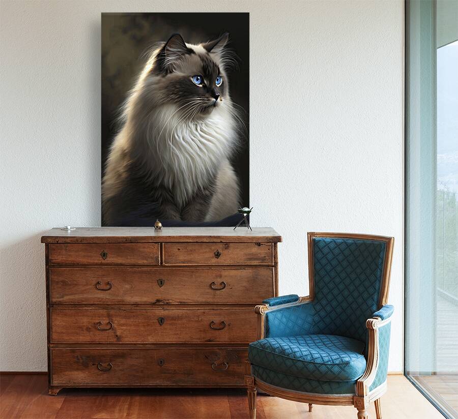 Cat Live Birman Reproduction