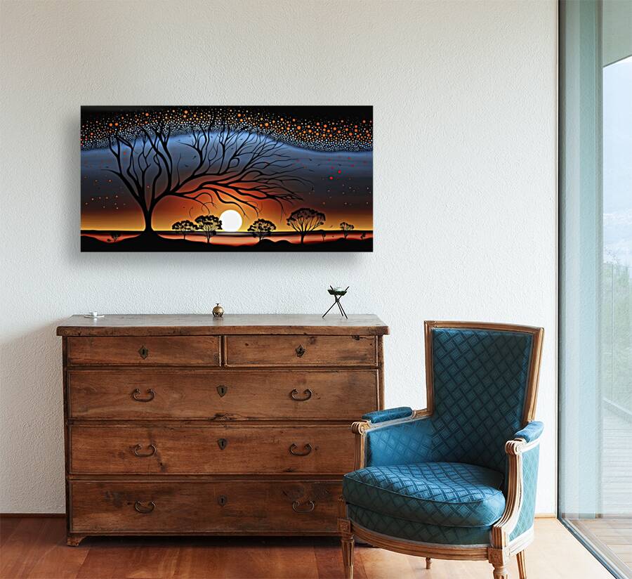 a morning of stars Reproduction