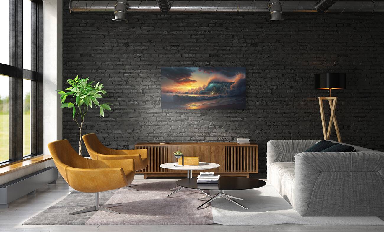 aggressive transparent waves Reproduction