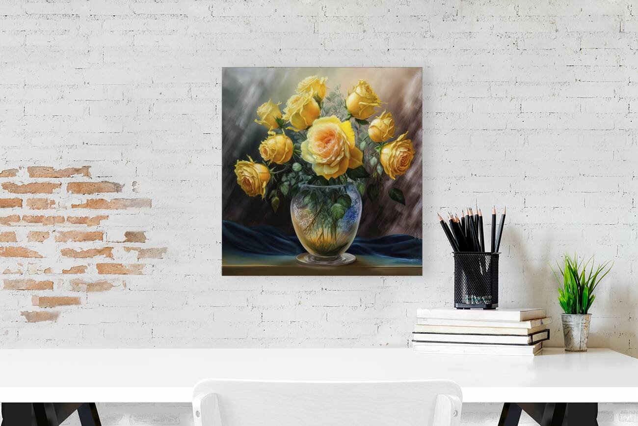 Flowers from the 50s Reproduction