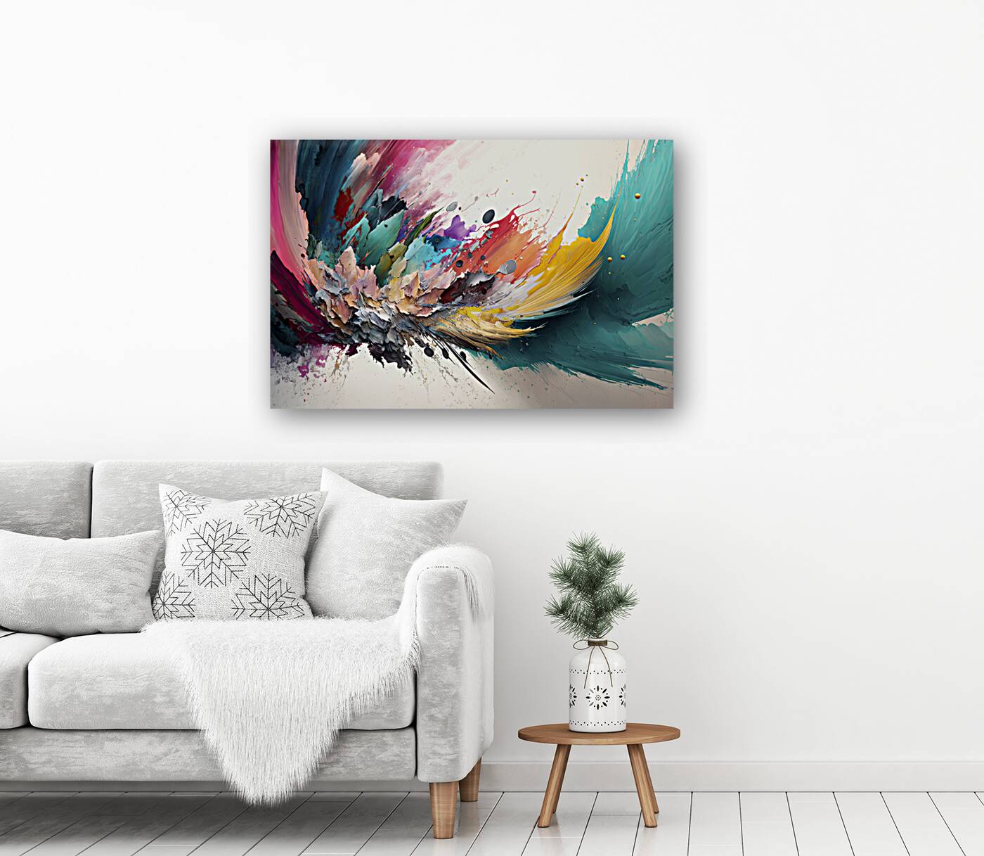 mess of colors Reproduction