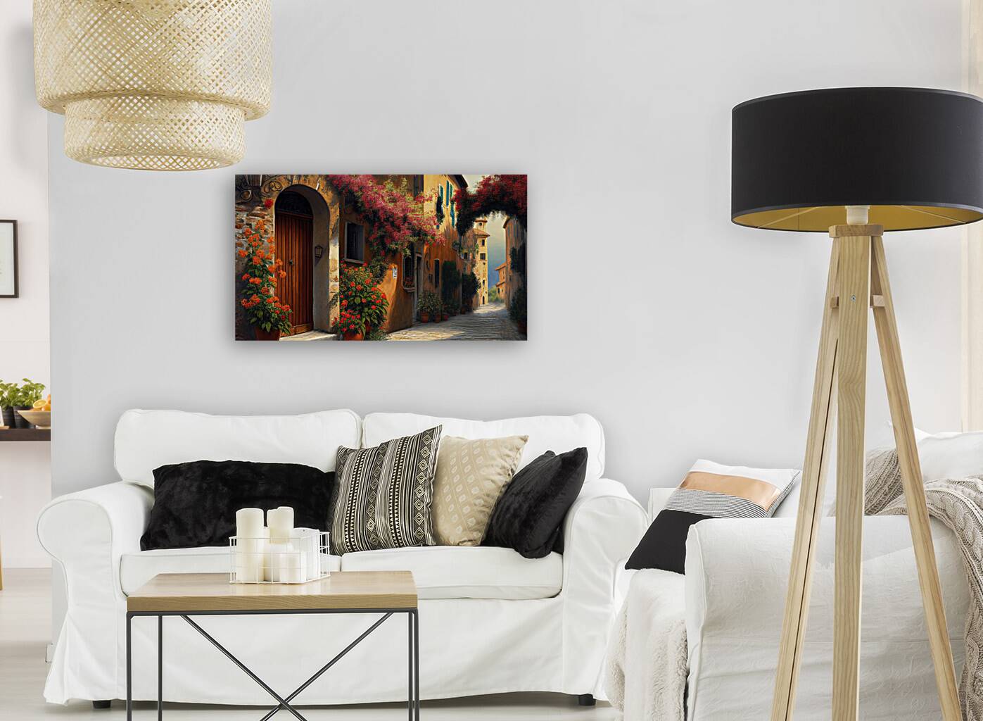 street in italy Reproduction