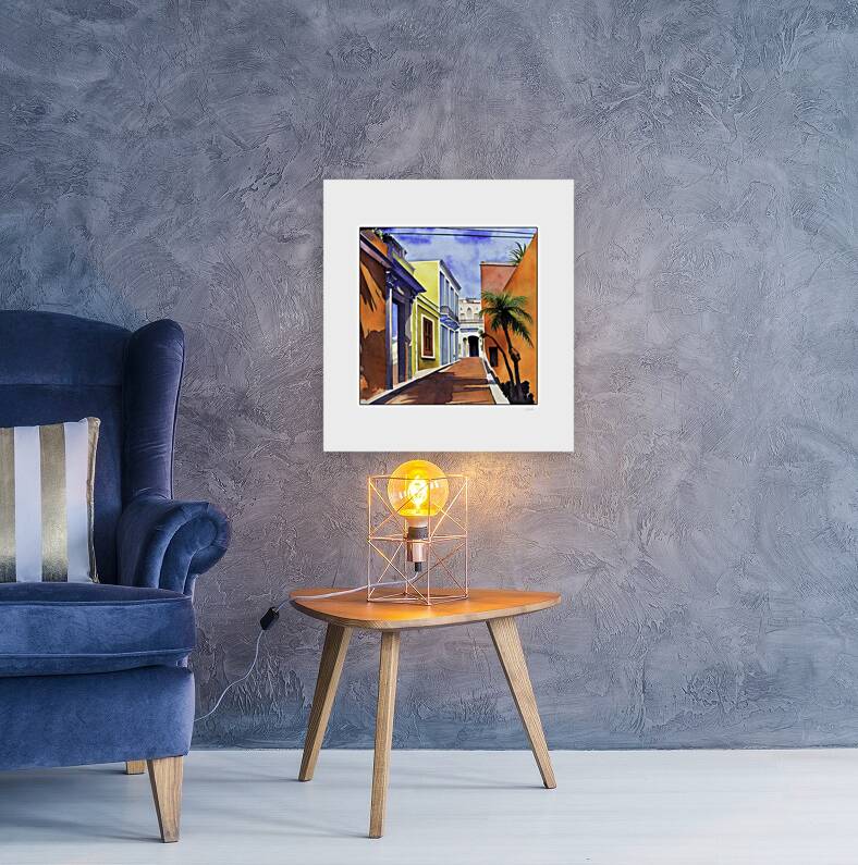 tropical islandstreet Reproduction