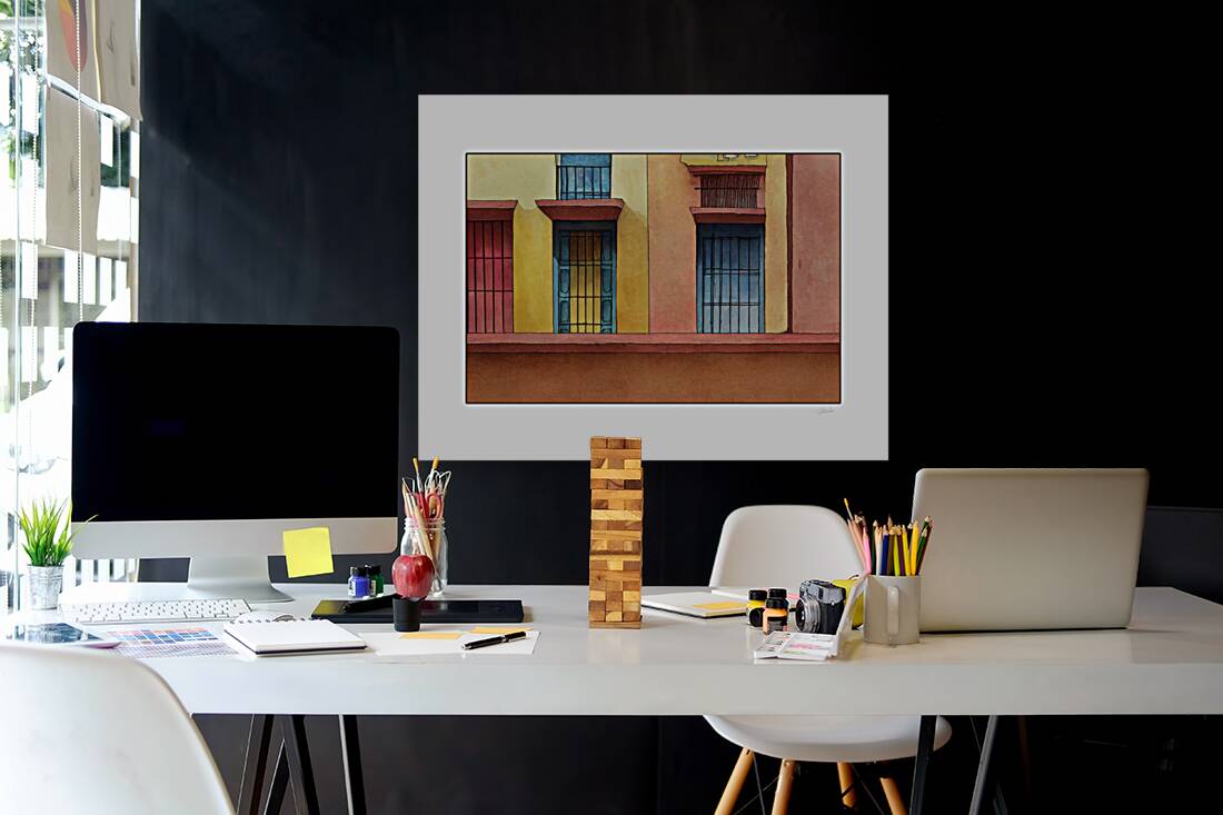 colored windows Reproduction