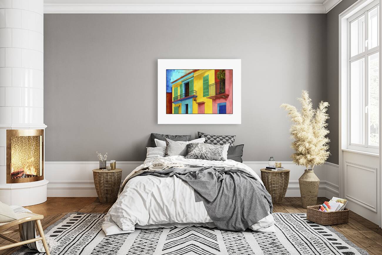 tropical island colors Reproduction