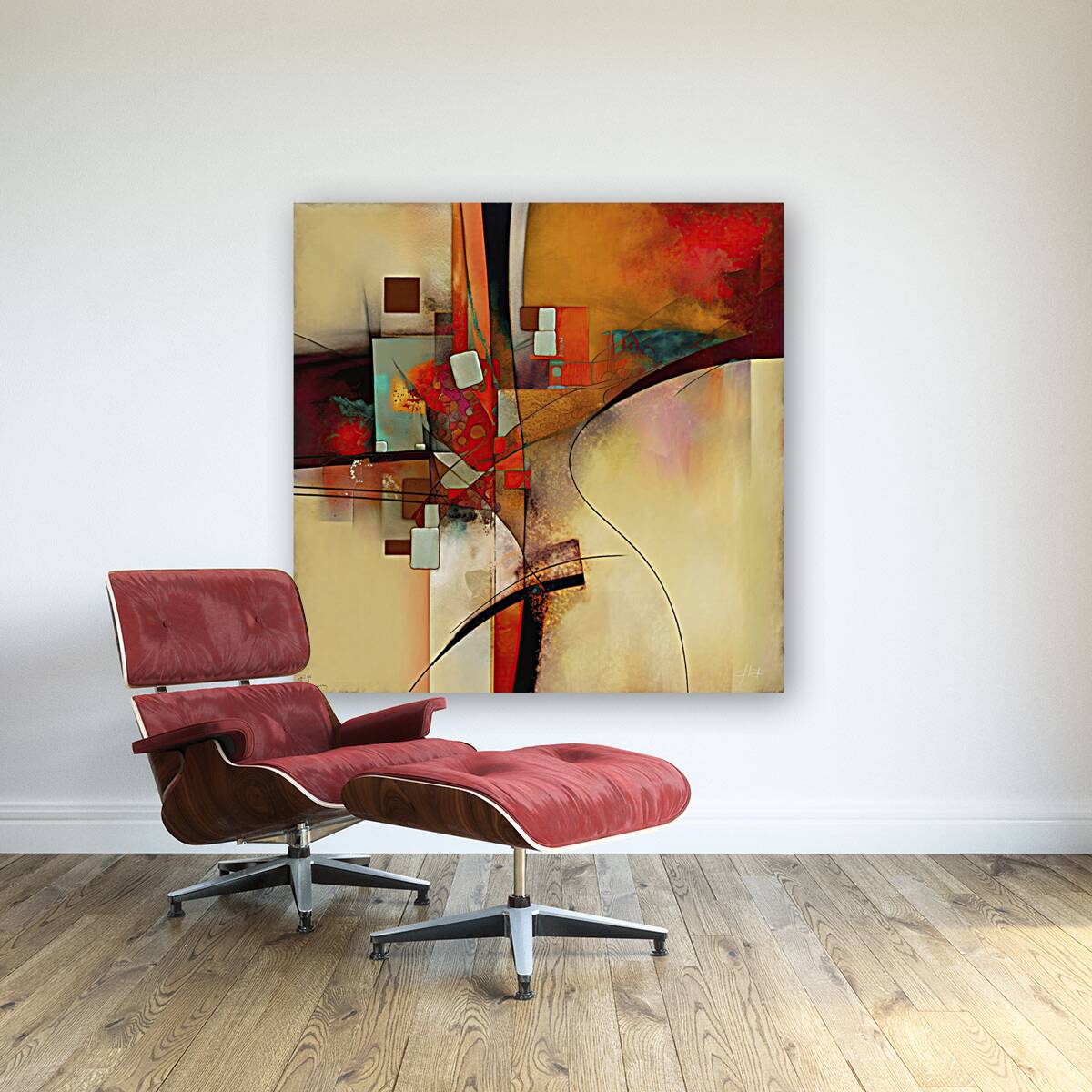 composition of colors II Reproduction