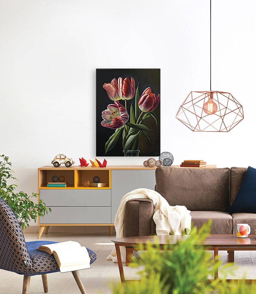 tulips flowers VI Reproduction