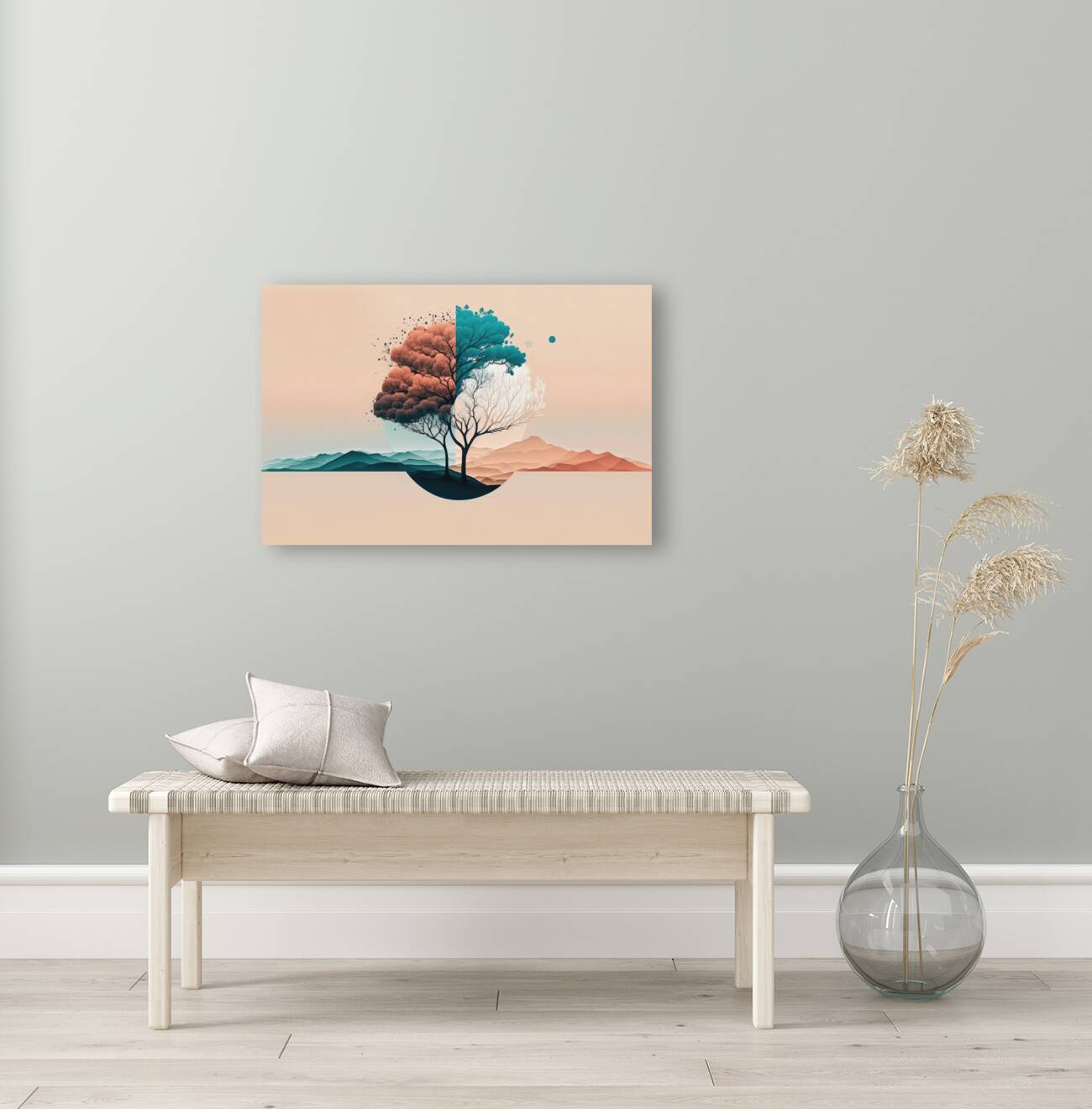 two colors in winter Reproduction