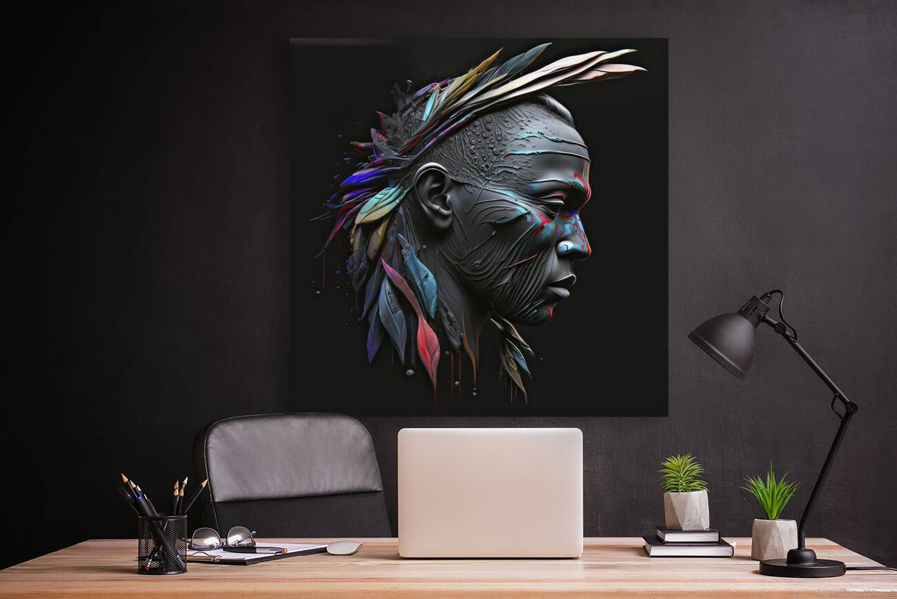 warrior man sculpture Reproduction