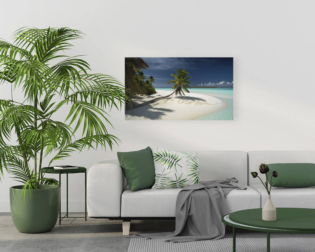 beach paradise VI Reproduction