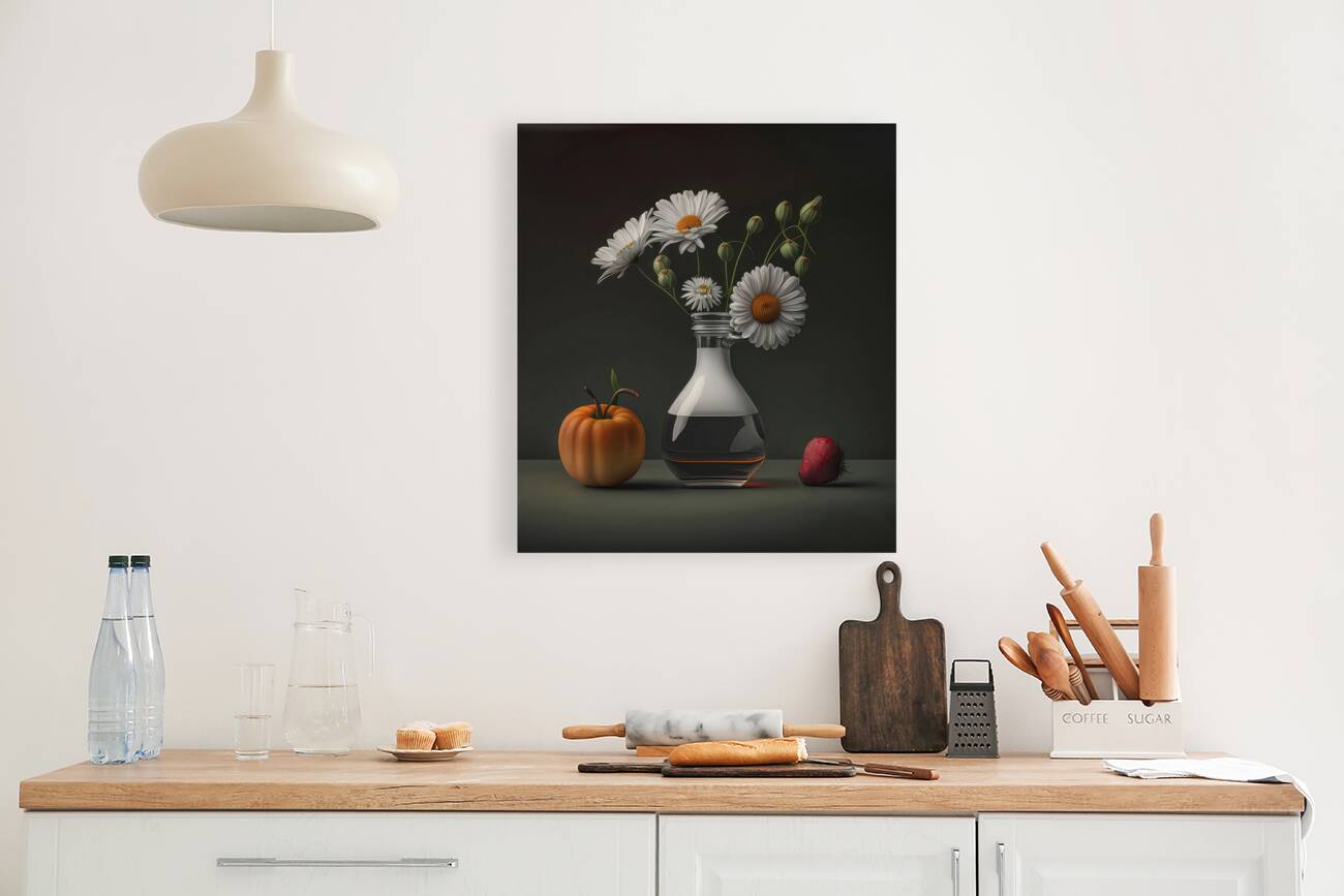 nature flowers vase Reproduction