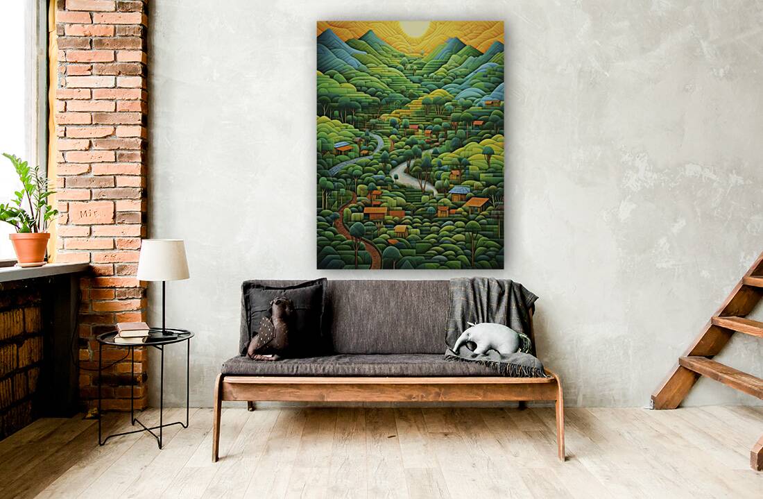 latin field hills Reproduction