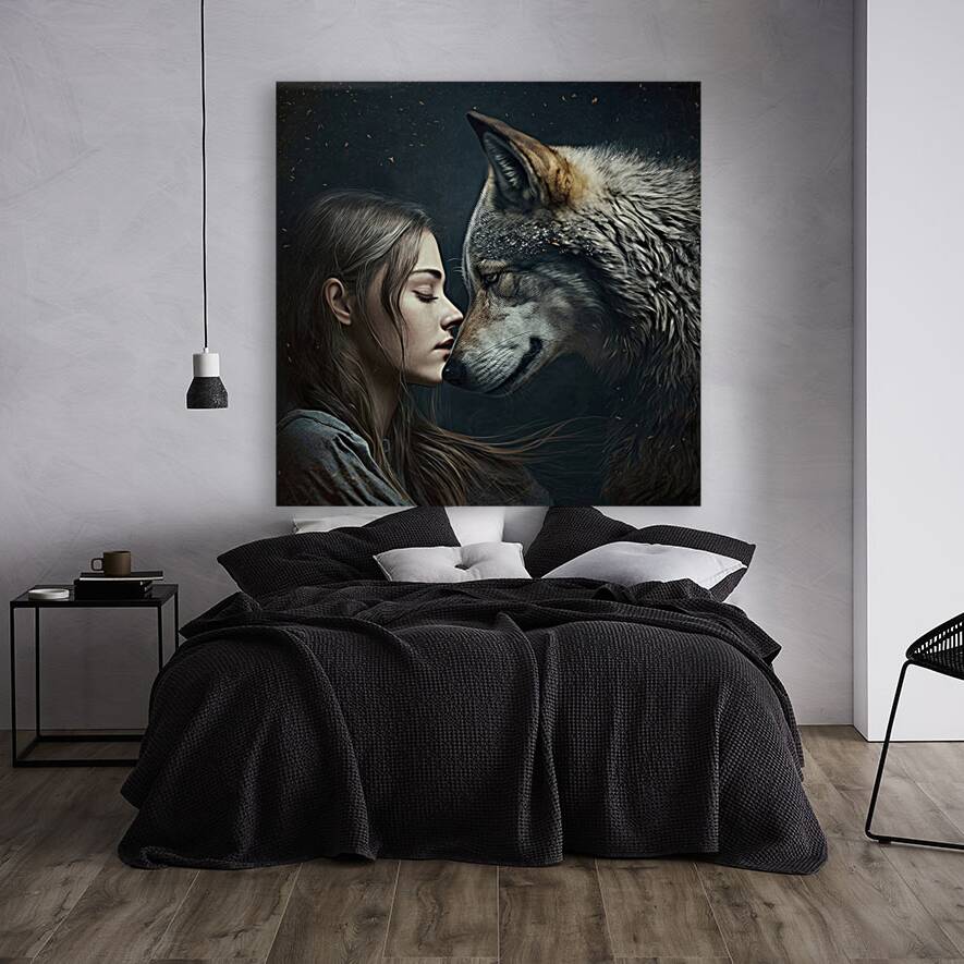 the little hood wolf Reproduction