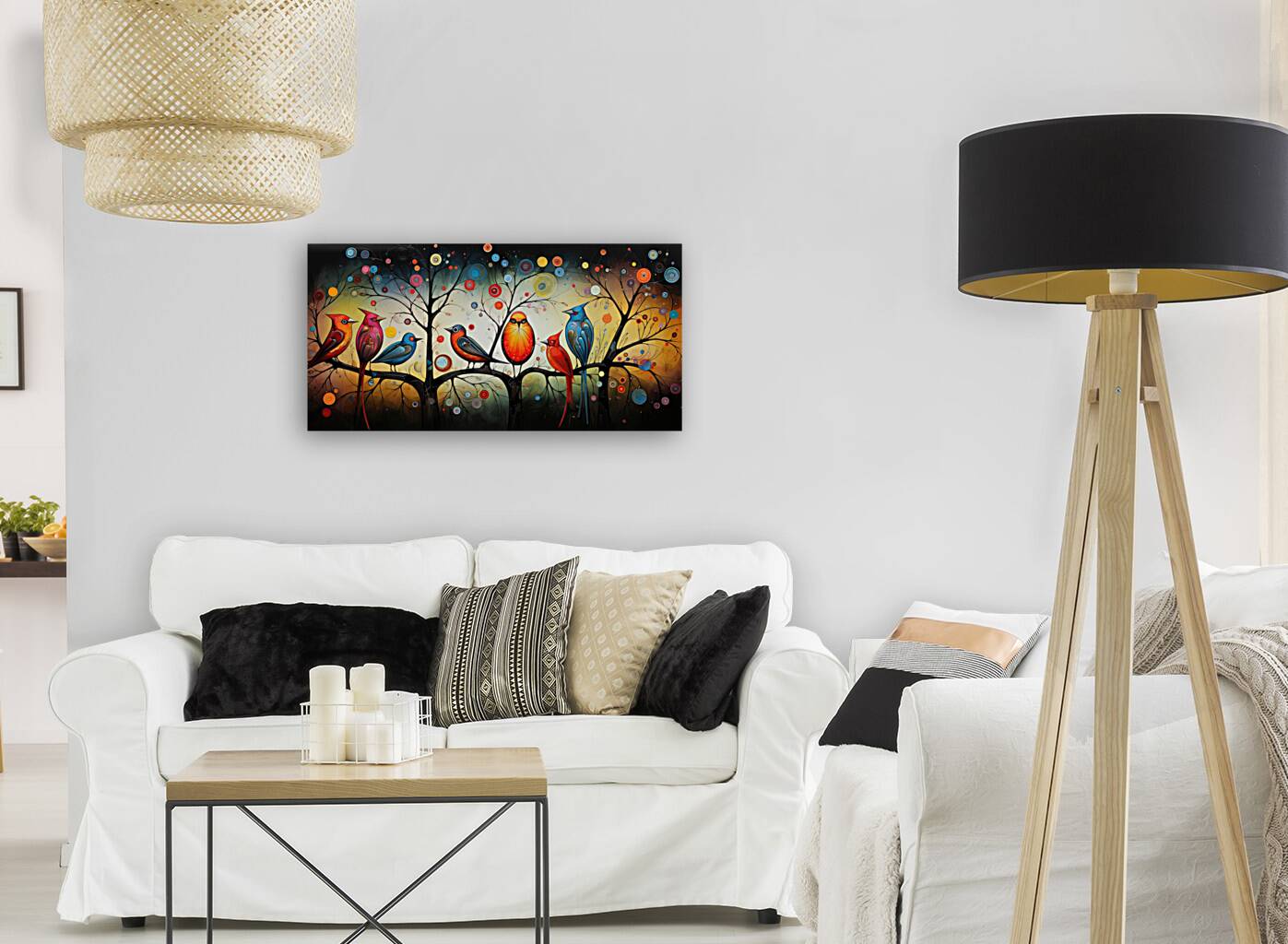 Bird Maze Art Reproduction