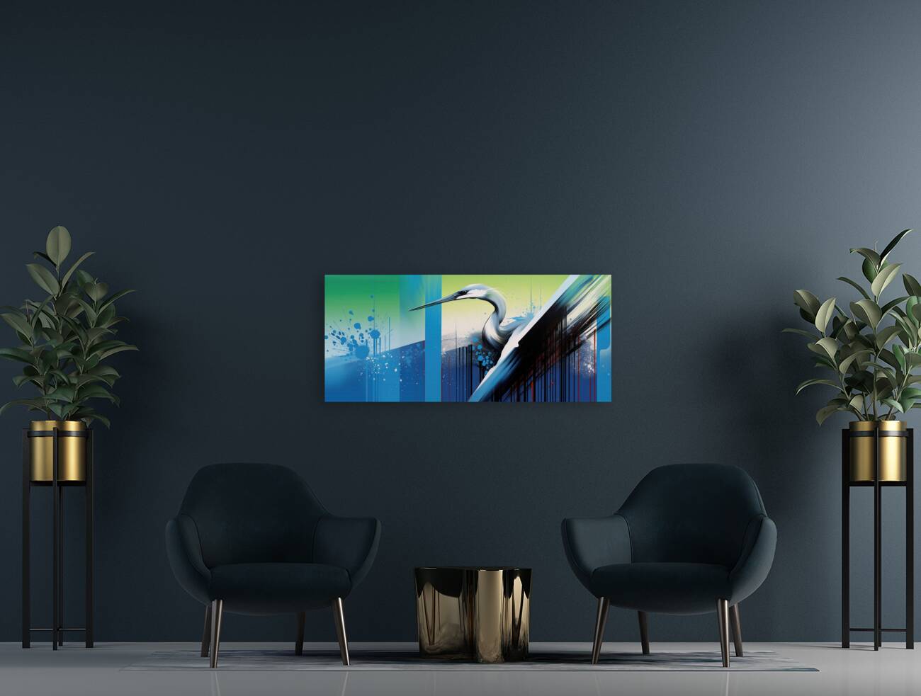 florida bird abstract Reproduction