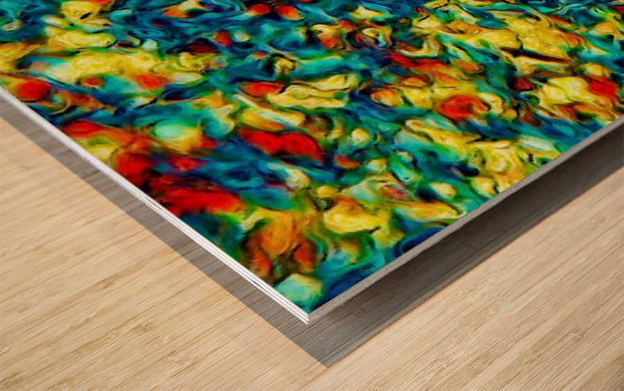 Ocean Life Wood print